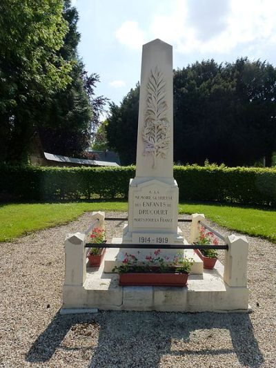 Oorlogsmonument Drucourt #1