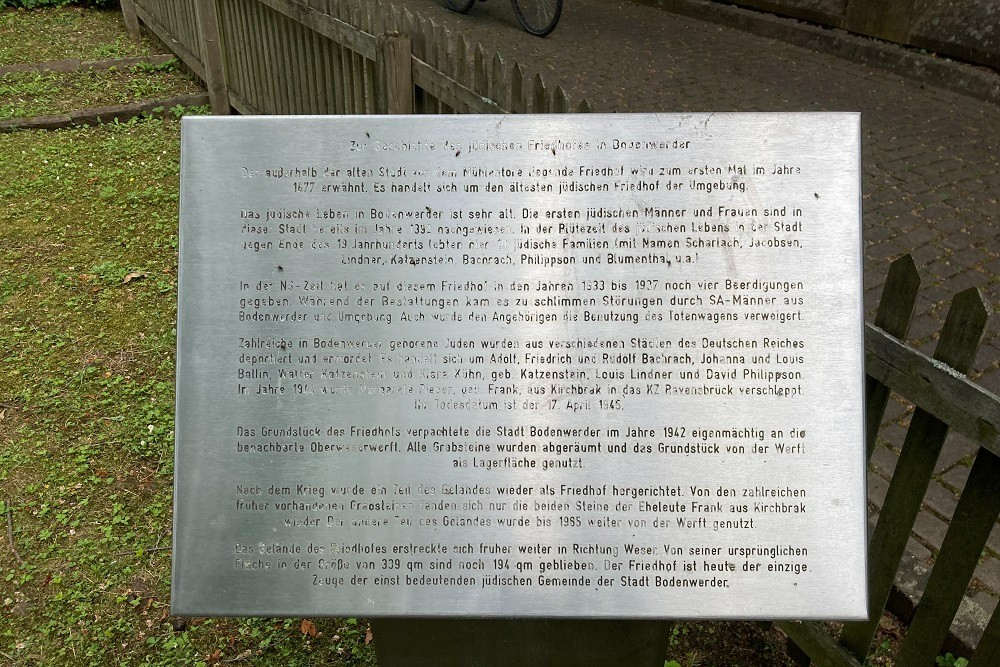 Jewish Cemetery Bodenwerder #2