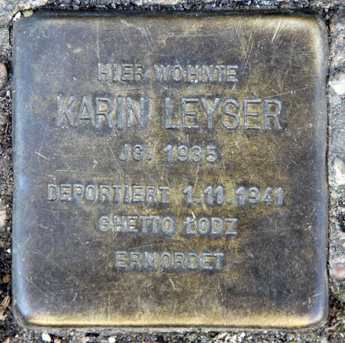 Stolpersteine Fürbringerstraße 18 #2
