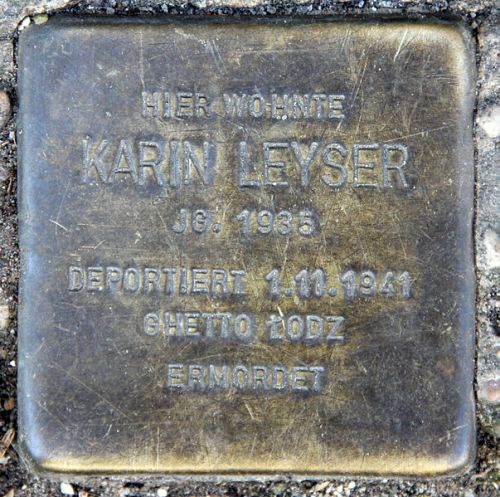 Stolpersteine Frbringerstrae 18 #2