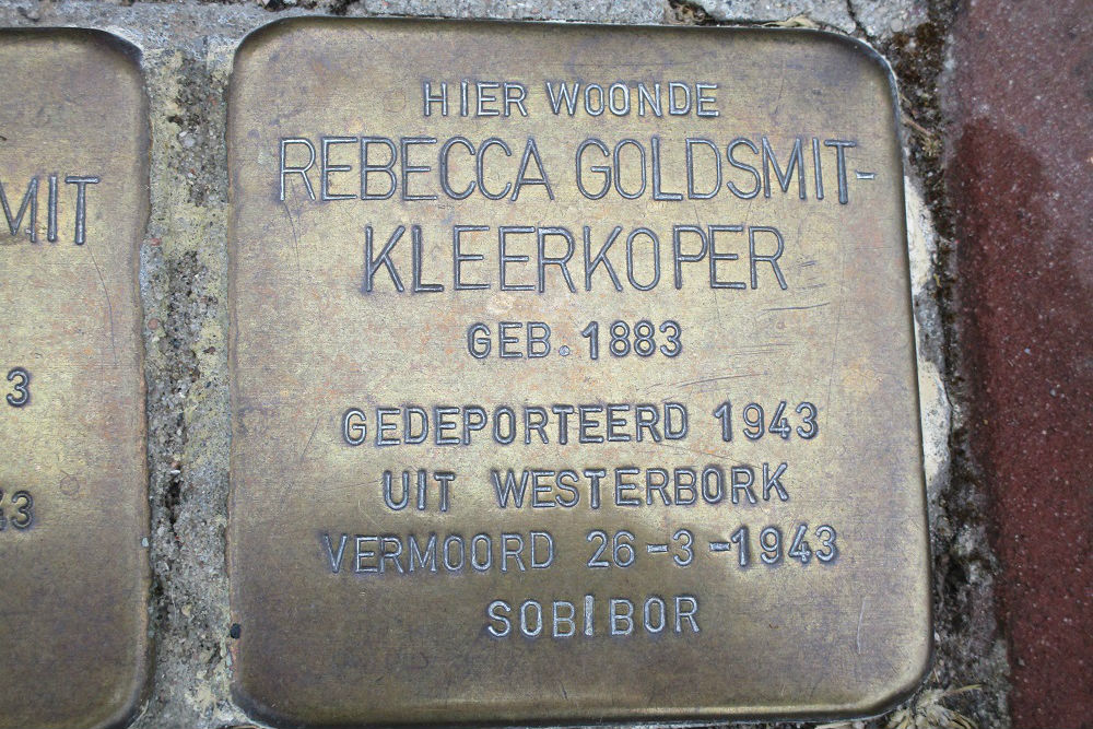 Stolpersteine Voordijk 52 #3