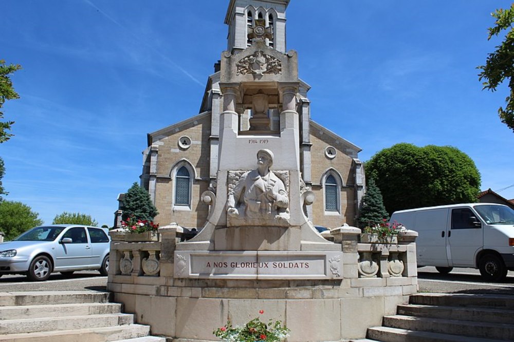 Oorlogsmonument Marboz