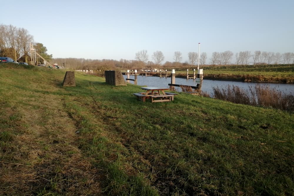 Grondstoffen Atlantikwall Havenhoofd Goedereede