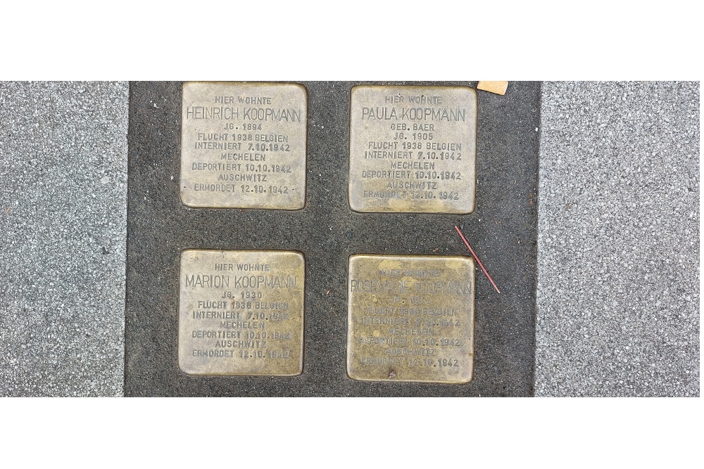 Stolpersteine Kevelaerer Straße 32 #2