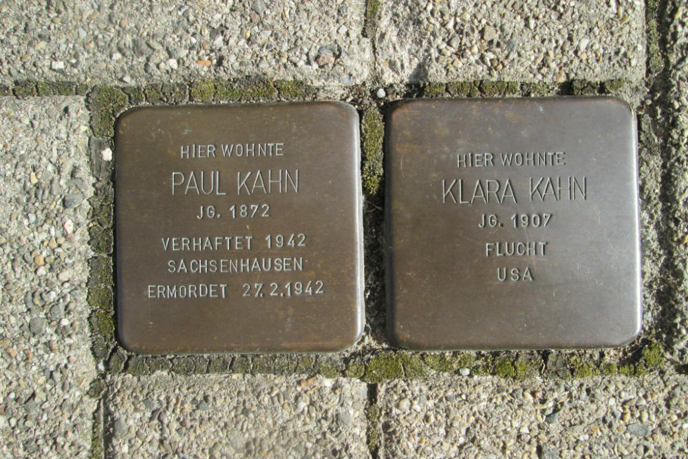 Stolpersteine Kaiserstrae 136 #1