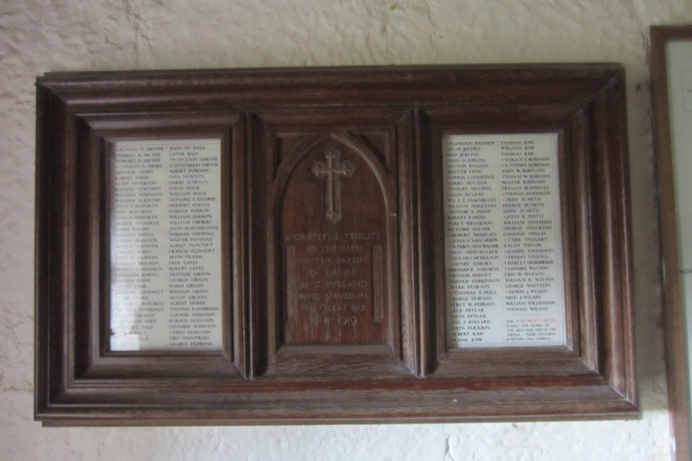 Memorial St Hilda WW1 Danby #1