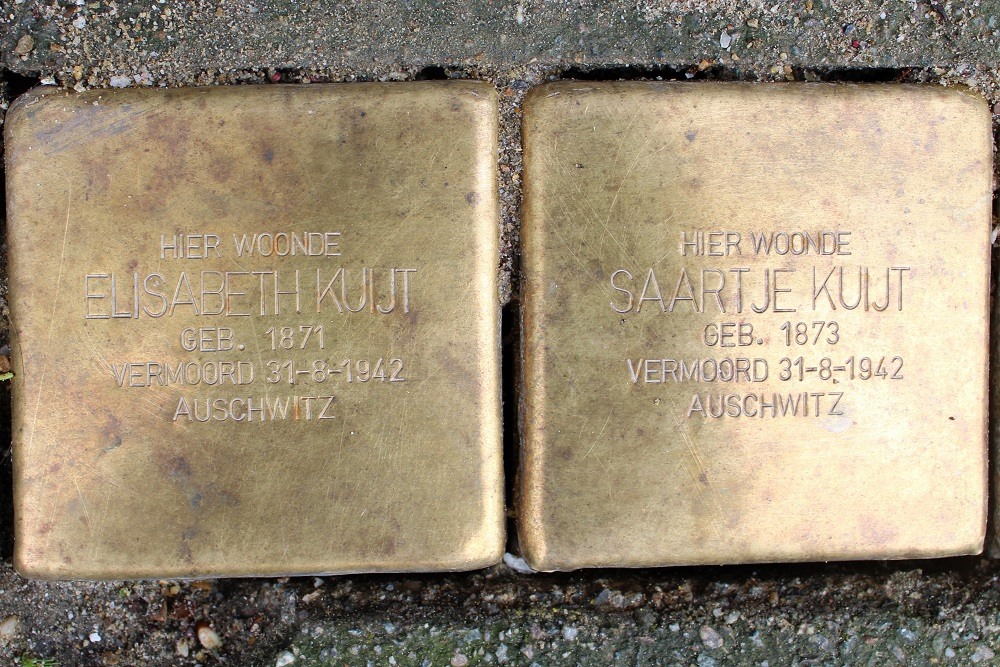 Stumbling Stones Nieuwe Koekoekstraat 81 (former 37) #2