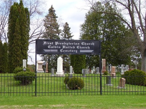 Oorlogsgraf van het Gemenebest Calvin Cemetery #1