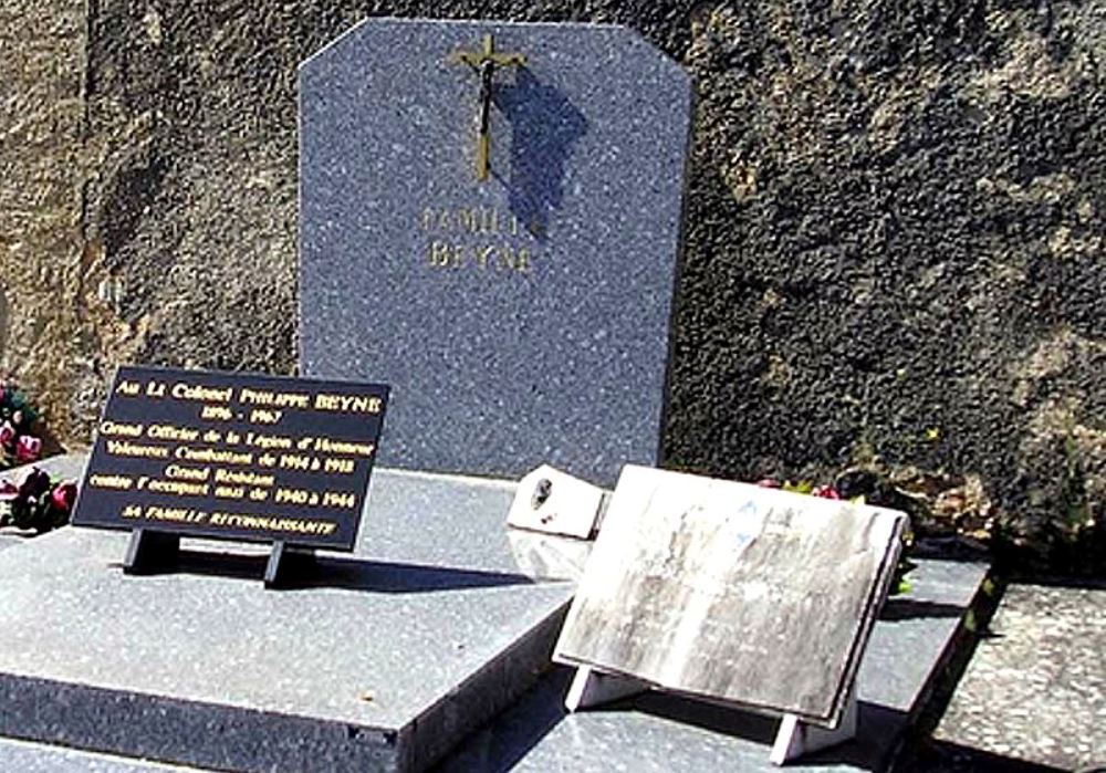 Grave of Philippe Beyne