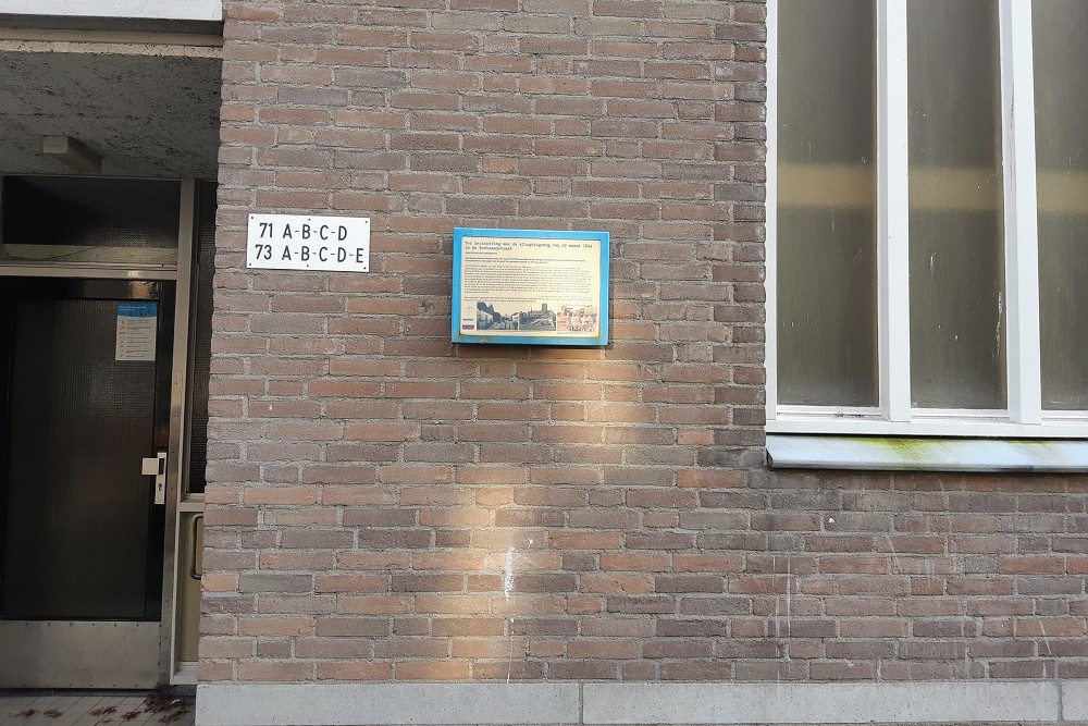 Memorials Crash B-17-G Westzaanstraat  Amsterdam #2