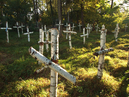 Mass Grave Ukranian Soldiers