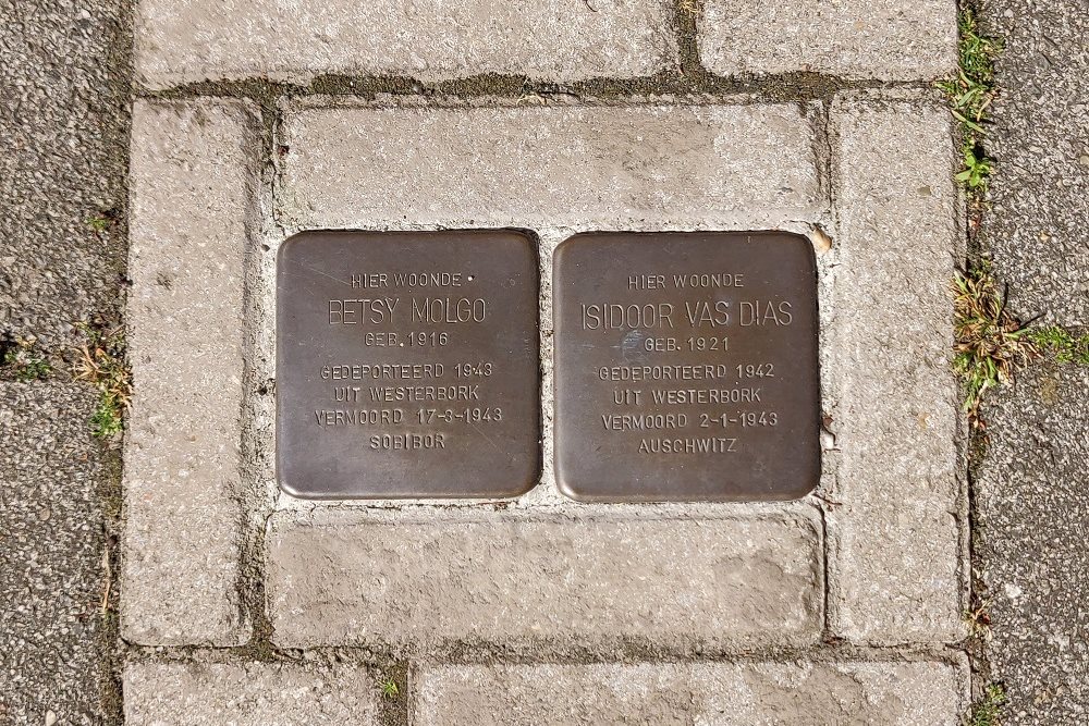 Stolpersteine Christiaan de Wetstraat 4-1 #1