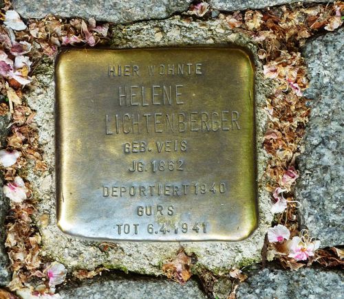 Stolpersteine Erbprinzenstrae 1 #1