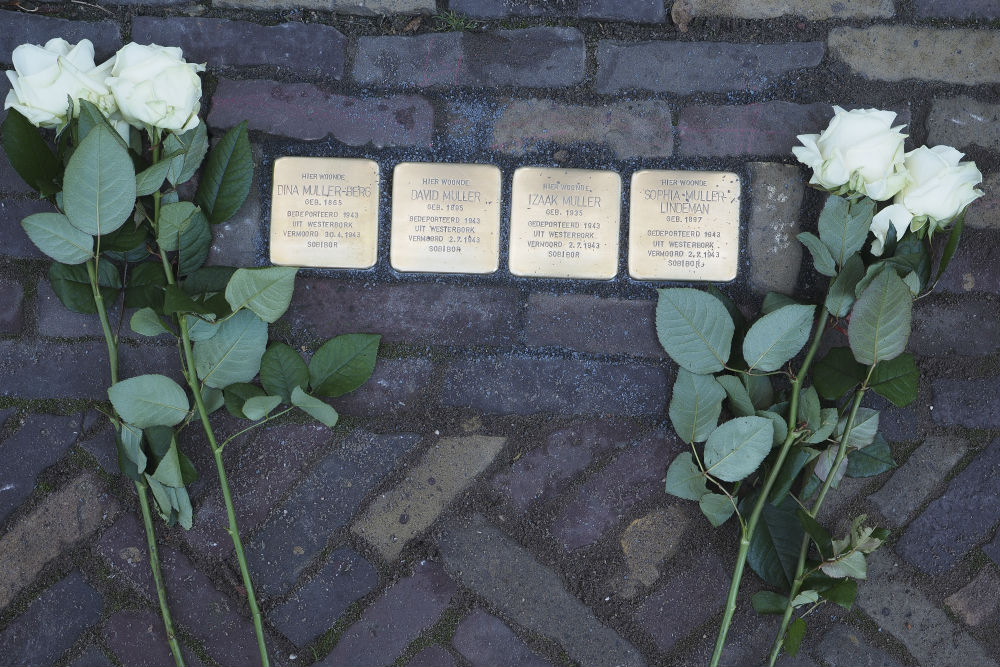 Stolpersteine Walstraat 77 (nu nr. 79) #1