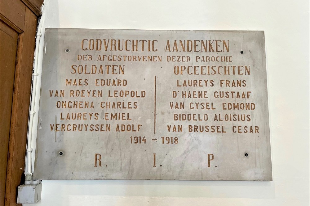 Memorial Saint Laurentius Church Verrebroek #1