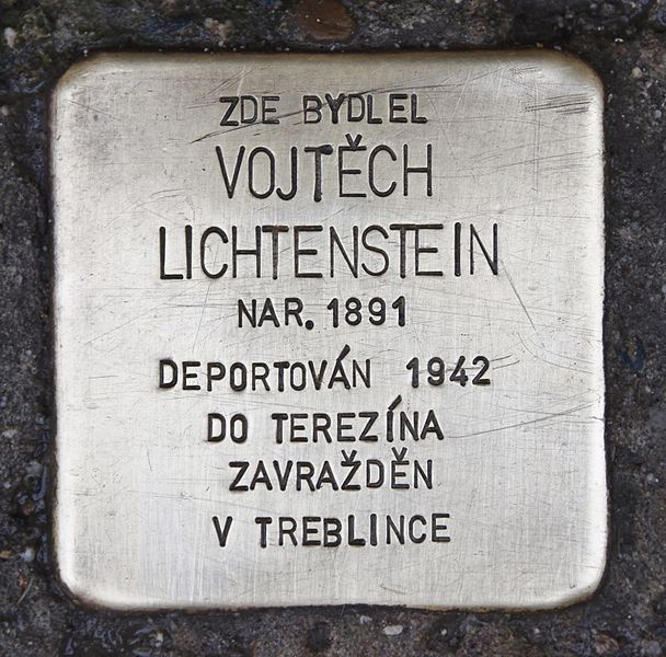 Stolpersteine Javořčsk 664/1 #3