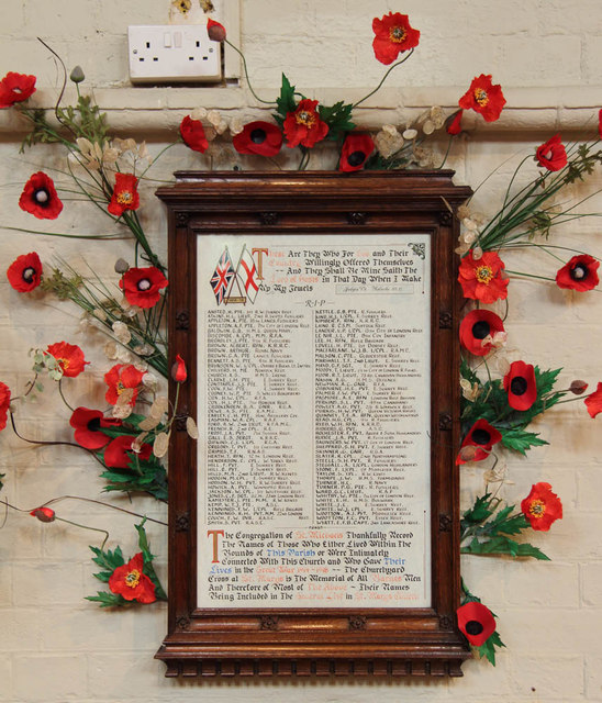 World War I Memorial St. Michael and All Angels Church #1