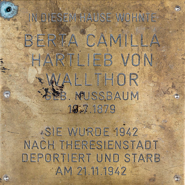 Remembrance Stone Lambrechtgasse 13