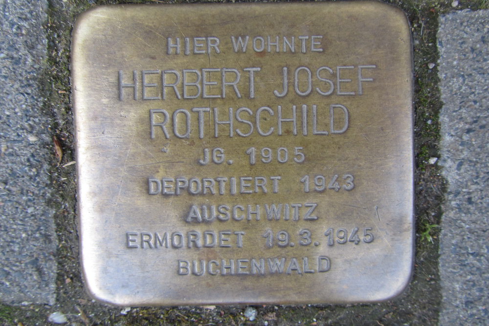 Stolperstein Roonstraße 56 #1