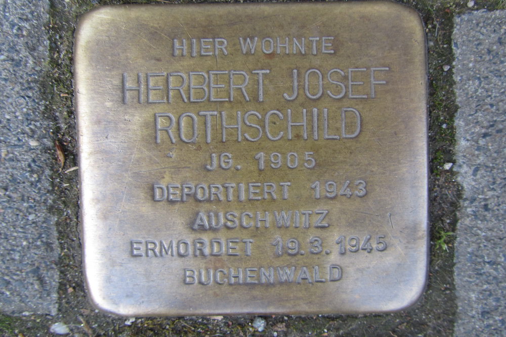 Stolperstein Roonstrae 56 #1