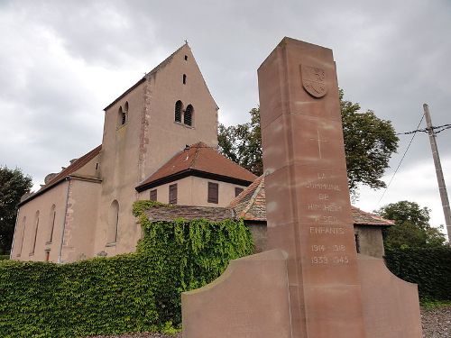 Oorlogsmonument Hipsheim #1
