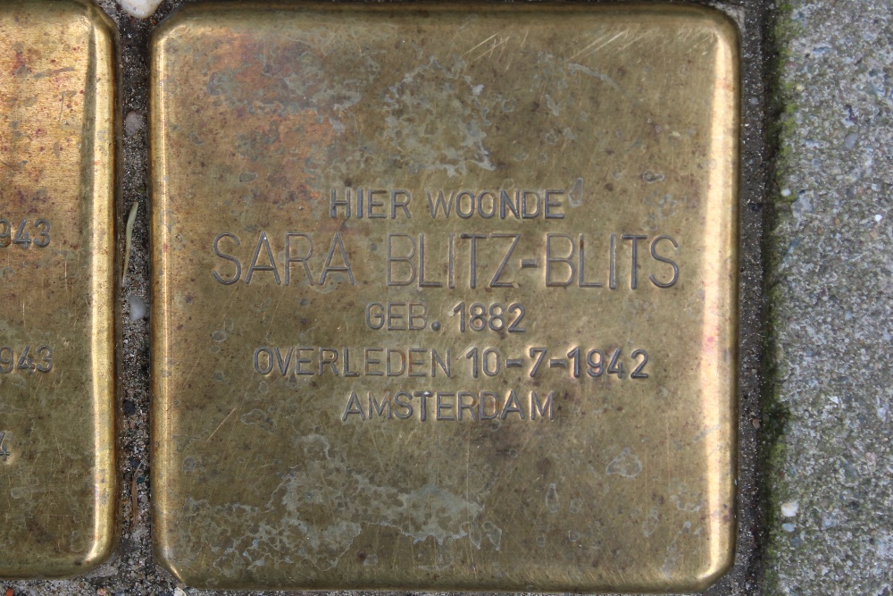 Stolpersteine Kromme Mijdrechtstraat 20 #4