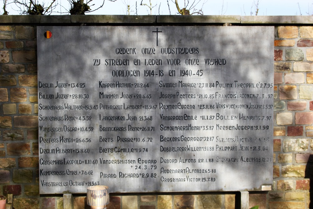 Commemorative Plate Churchyard Ordingen