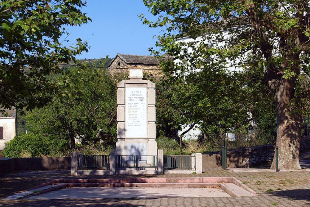 War Memorial Rutali