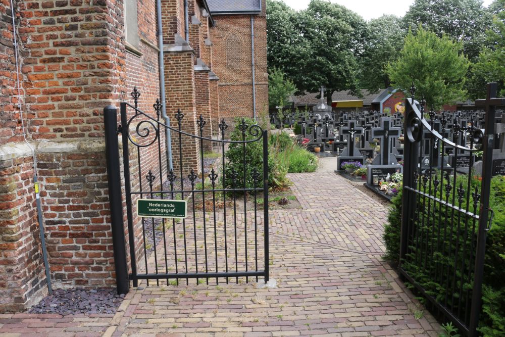 Dutch War Grave Roman Catholic Churchyard Diessen #3
