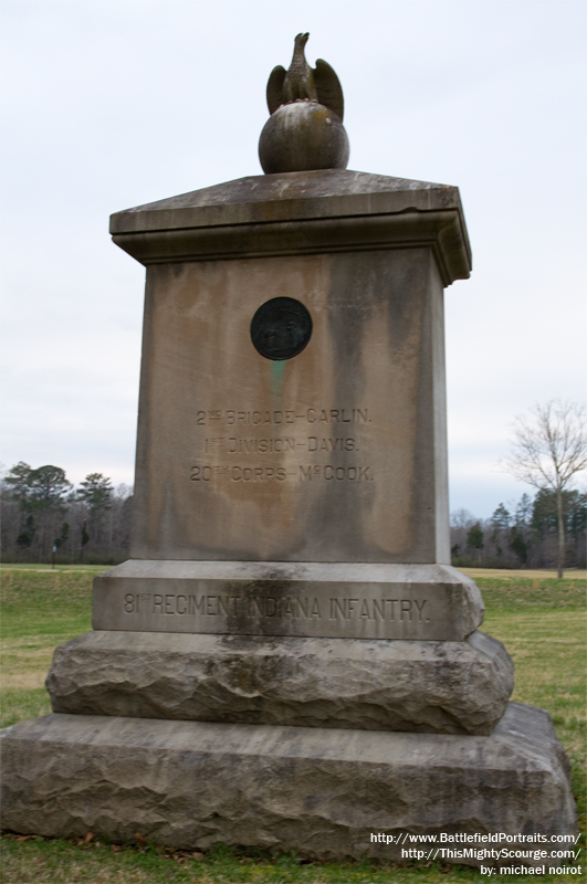 Monument 81st Indiana Infantry Regiment #1