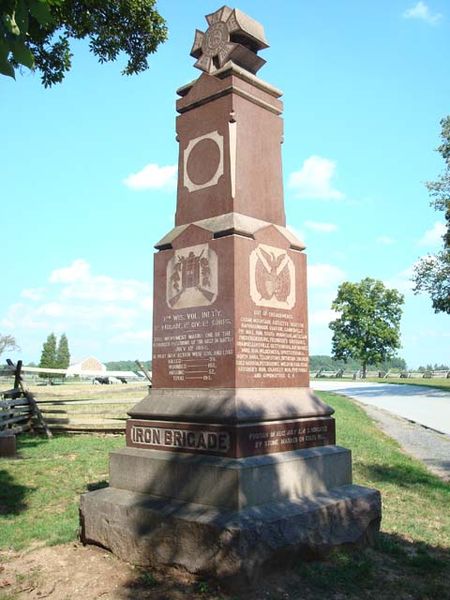 7th Wisconsin Infantry Monument #1