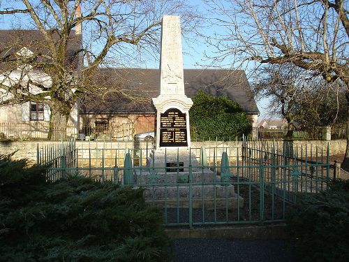 Oorlogsmonument Saint-Christophe-en-Boucherie #1