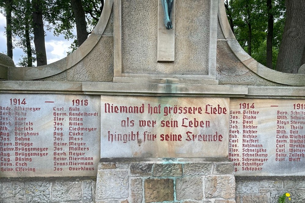 Oorlogsmonument Ibbenbüren #3