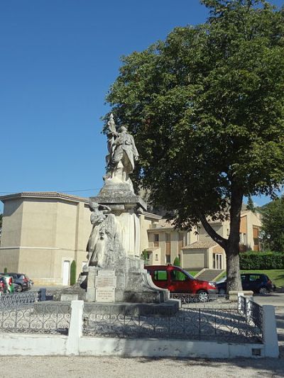 Oorlogsmonument Les Mées #1