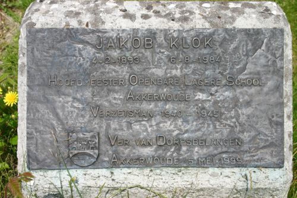 Resistance Monument Jakob Klok #3