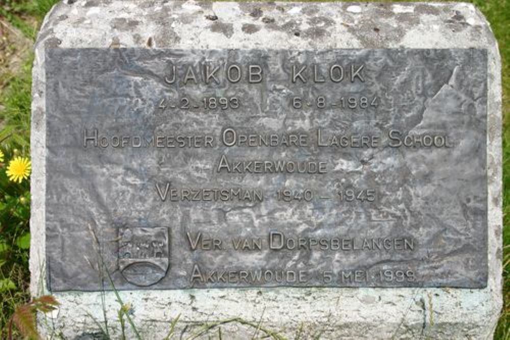 Verzetsmonument Jakob Klok #3