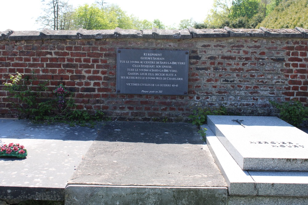 Belgische Oorlogsgraven Sars-la-Bruyre #4