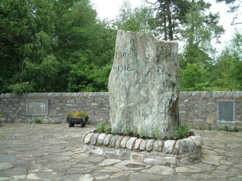 Oorlogsmonument Blair Atholl #1