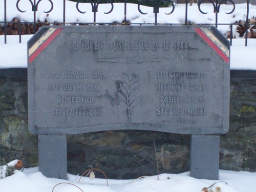Belgian War Graves Executed Civilians Noville #3