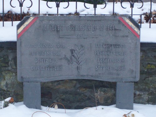 Belgische Oorlogsgraven Geëxecuteerde Burgers Noville #3