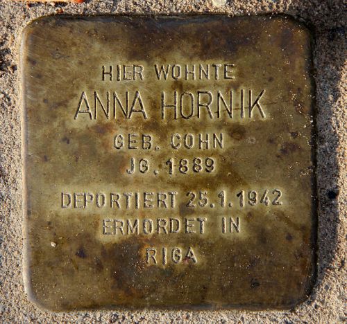 Stolpersteine Am Eichenhain 37 #1