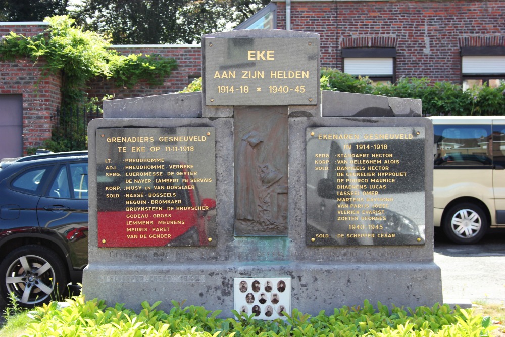 Oorlogsmonument Eke #1