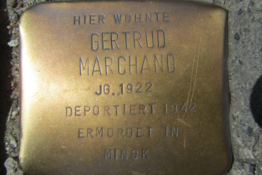 Stolpersteine Weidornweg 36 #4