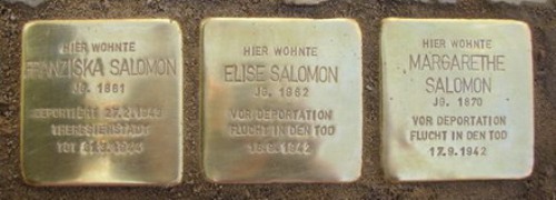 Stolpersteine Adolf-von-Harnack-Straße 9