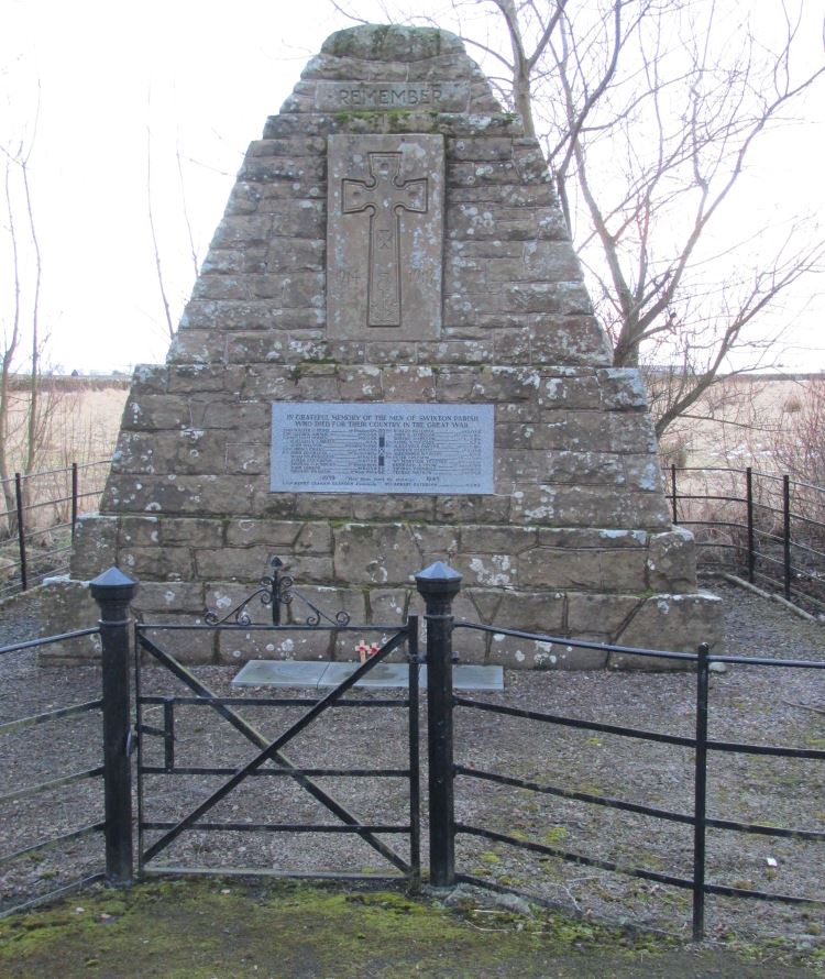 War Memorial Parish of Swinton #1