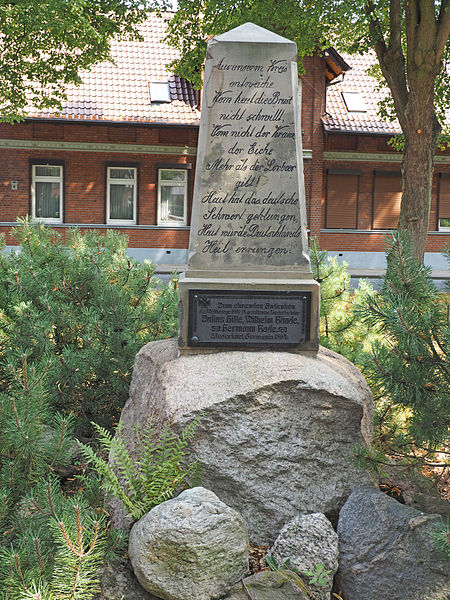 Oorlogsmonument Liedertafel Germania #1