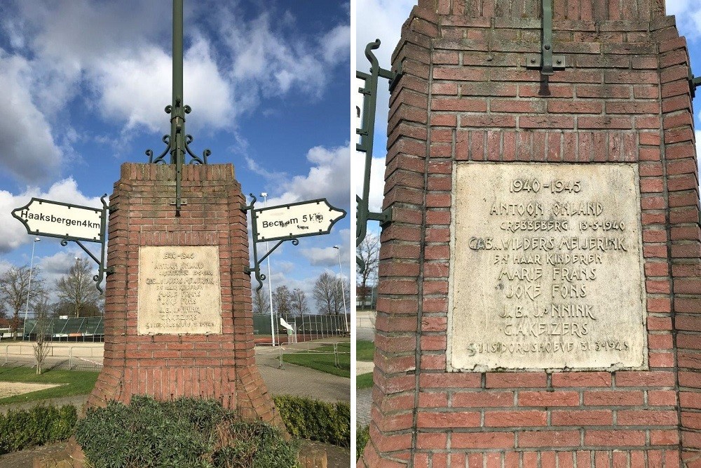 Oorlogsmonument Sint Isidorushoeve #4