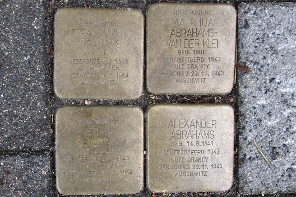 Stolpersteine Koningin Wilhelminalaan 405