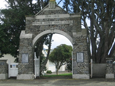 War Memorial Rahotu