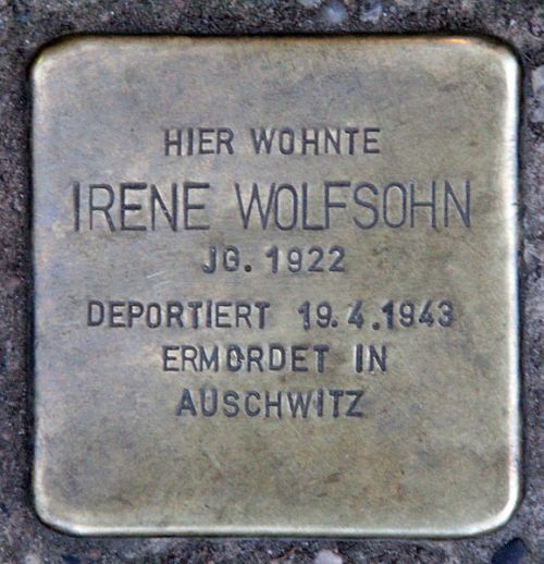 Stumbling Stones Prager Platz 4 #3